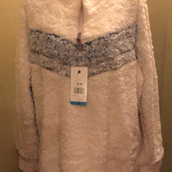 Weatherproof Vintage Jersey Lined Sherpa Pullover - Picture 2 of 3